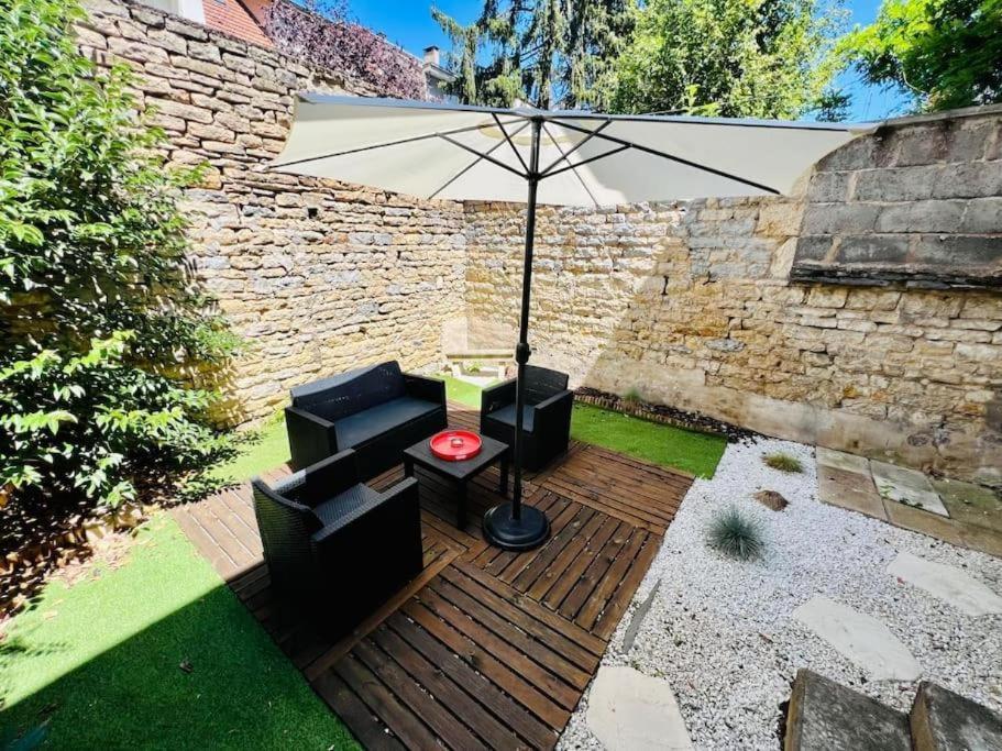 L'Eden, Apt 4 Prs Avec Jardin En Centre Ville Дижон Екстериор снимка