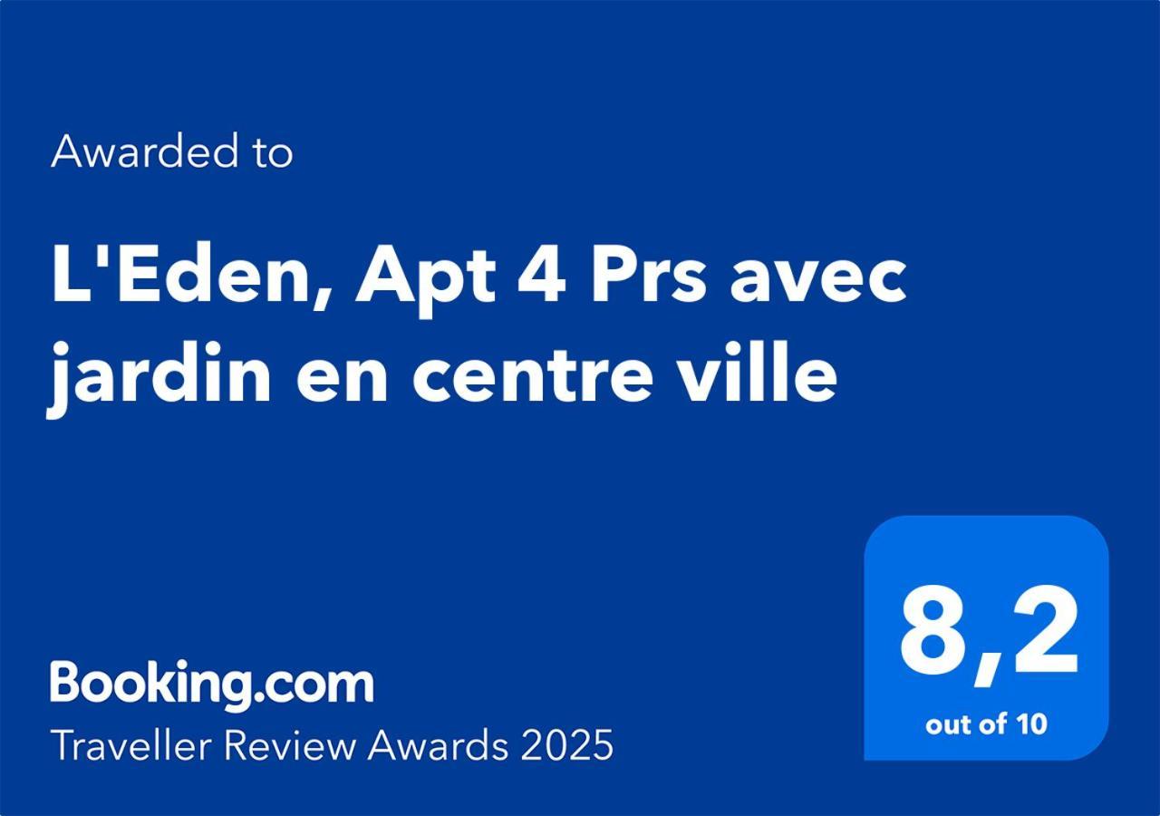 L'Eden, Apt 4 Prs Avec Jardin En Centre Ville Дижон Екстериор снимка